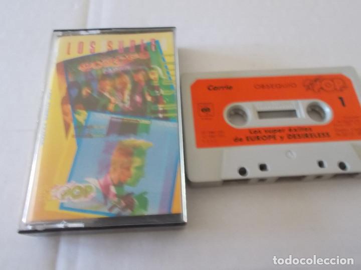 Casetes antiguos: LOS SUPER EXITOS DE EUROPE Y DESIRELESS - Foto 1