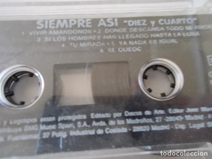Casetes antiguos: SIEMPRE AS&Iacute;, DIAZ Y CUARTO - Foto 3