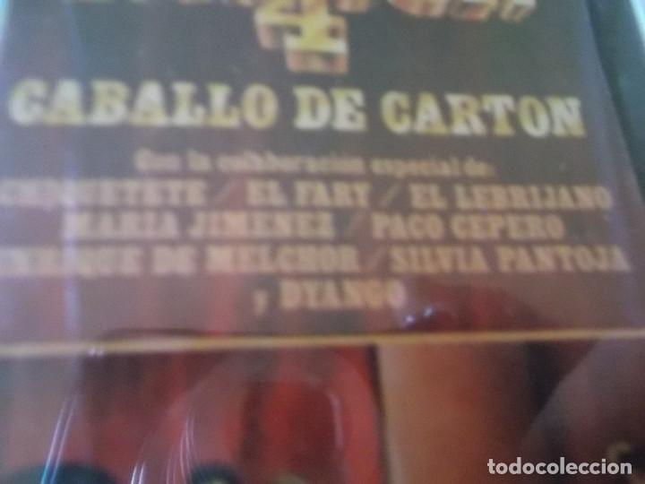 Casetes antiguos: BORDON 4 CABALLO DE CARTON - Foto 2