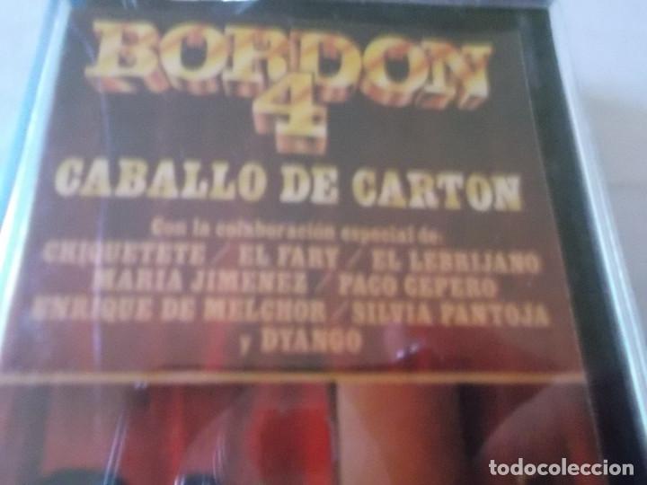 Casetes antiguos: BORDON 4 CABALLO DE CARTON - Foto 3