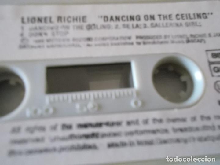 Casetes antiguos: LIONEL RICHIE, DANCING ON THE CEILING - Foto 3
