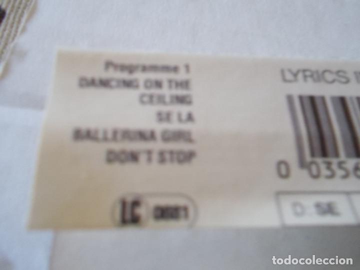 Casetes antiguos: LIONEL RICHIE, DANCING ON THE CEILING - Foto 5