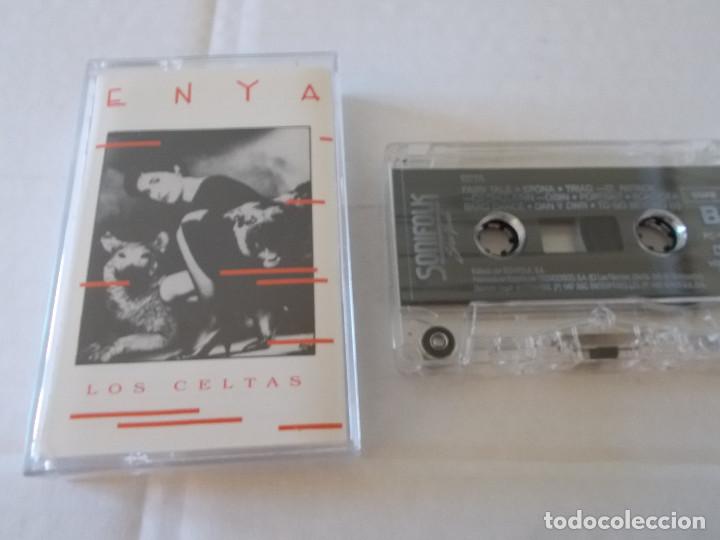 Casetes antiguos: ENYA, SHEPHERD MOONS, LOS CELTAS  2 CASETES - Foto 2