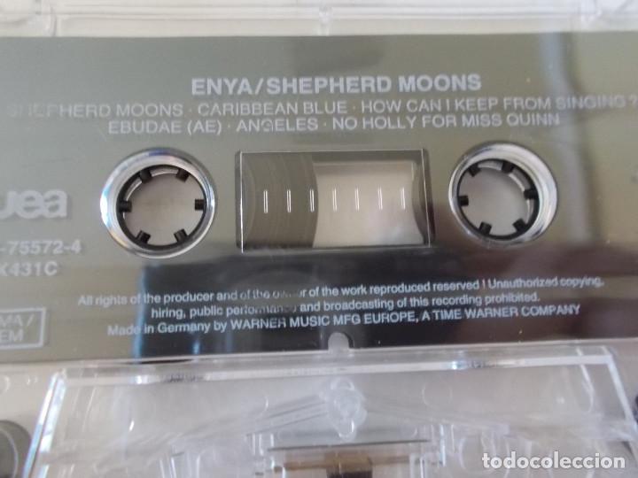 Casetes antiguos: ENYA, SHEPHERD MOONS, LOS CELTAS  2 CASETES - Foto 3