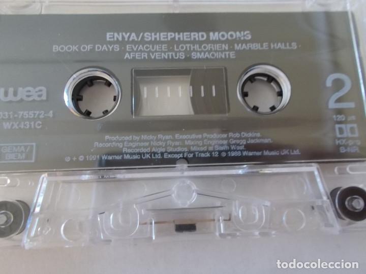 Casetes antiguos: ENYA, SHEPHERD MOONS, LOS CELTAS  2 CASETES - Foto 4