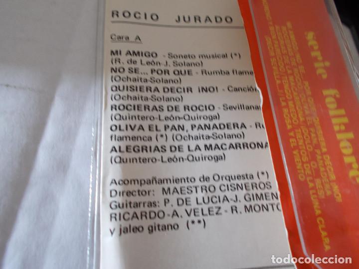 Casetes antiguos: ROCIO JURADO. SERIE FOLKLORE - Foto 2
