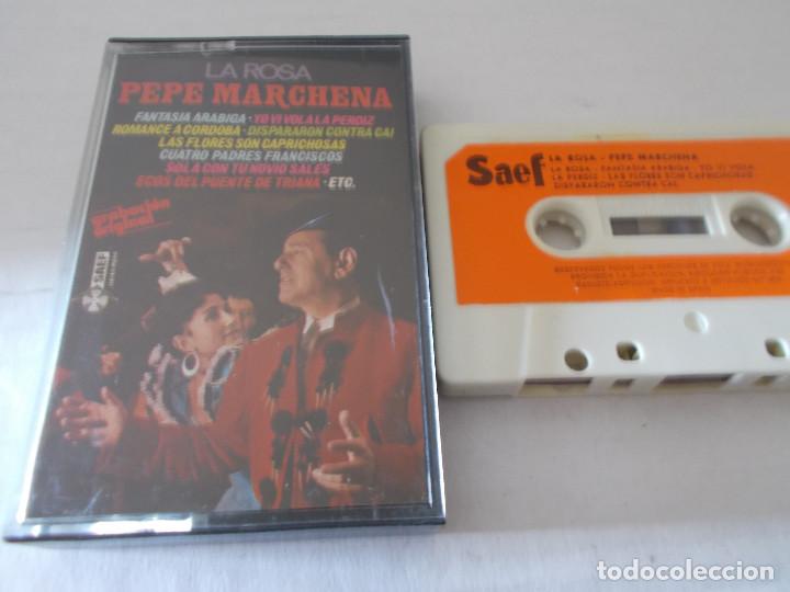 Casetes antiguos: LA ROSA. PEPE MARCHENA. - Foto 1