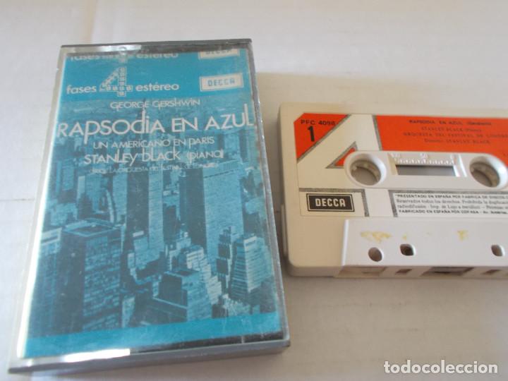 Casetes antiguos: STANLEY BLACK. RAPSODIA EN AZUL. - Foto 1