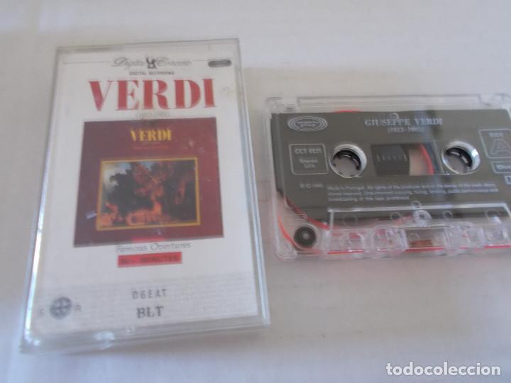 Casetes antiguos: VERDI, FAMOUS OVERTURES - Foto 1