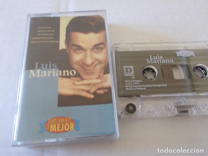 Casetes antiguos: LUIS MARIANO. SIMPLEMENTE LO MEJOR. - Foto 1