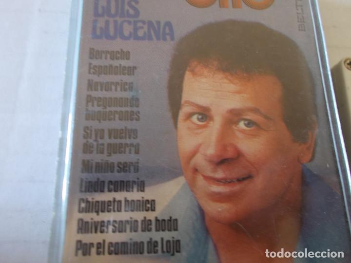 Casetes antiguos: SELECCION DE ORO. VOL. 1 LUIS LUCENA - Foto 2