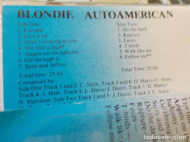 Casetes antiguos: BLONDIE. AUTOAMERICAN - Foto 2