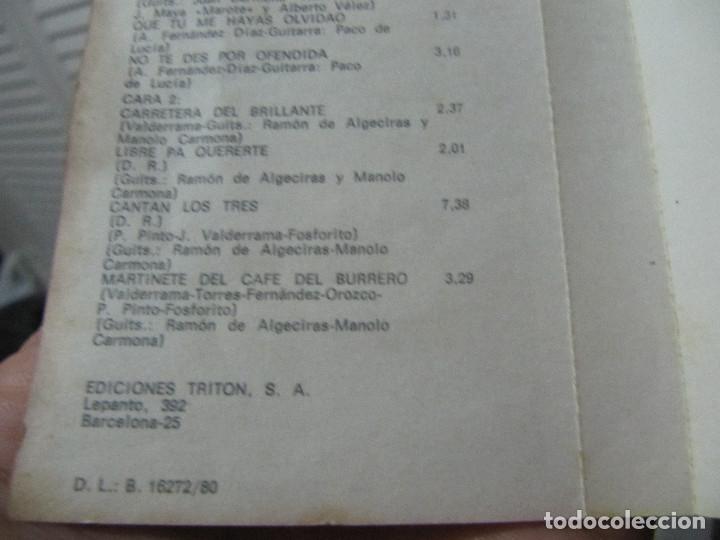Casetes antiguos: FOSFORITO. GRABACION ORIGINAL - Foto 3