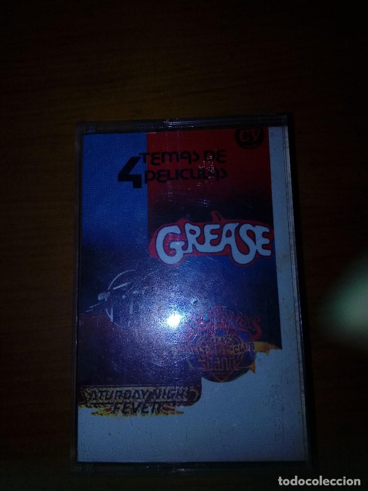 Casetes antiguos: TEMAS DE 4 PELICULAS. GREASE. .. C19F - Foto 1