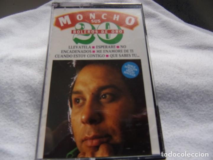 Casetes antiguos: MONCHO - SUS BOLEROS DE ORO- - Foto 1