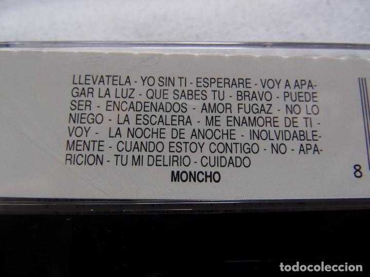 Casetes antiguos: MONCHO - SUS BOLEROS DE ORO- - Foto 2