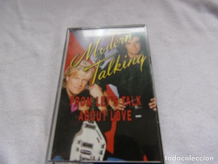 Casetes antiguos: MODERN TALKING - FROM LETS TALK ABOUT LOVE- - Foto 1