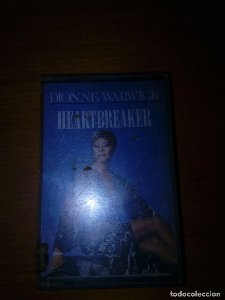 Casetes antiguos: DIONNE WARWICK. HEARTBREAKER. C19F - Foto 1