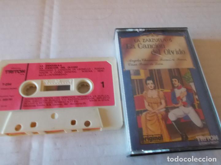 Casetes antiguos: LA ZARZUELA. LA CANCION DEL OLVIDO. - Foto 1