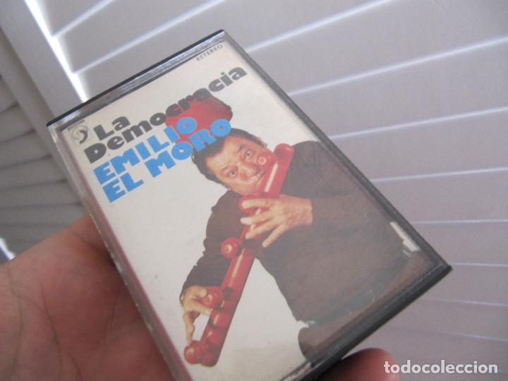 Casetes antiguos: EMILIO EL MORO - LA DEMOCRACIA - Foto 1