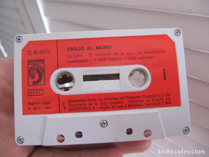 Casetes antiguos: EMILIO EL MORO - LA DEMOCRACIA - Foto 6
