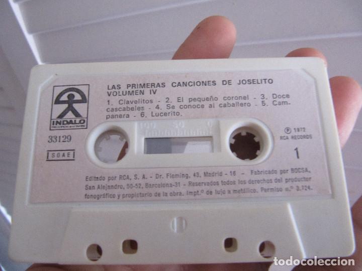 Casetes antiguos: 2 CINTAS DE JOSELITO - Foto 8