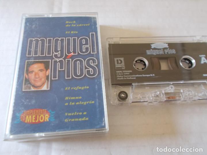 Casetes antiguos: MIGUEL RIOS, SIMPLEMENTE LO MEJOR - Foto 1