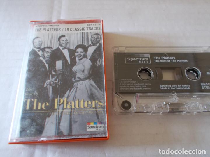 Casetes antiguos: THE PLATTERS. 18 CLASSIC TRACKS - Foto 1
