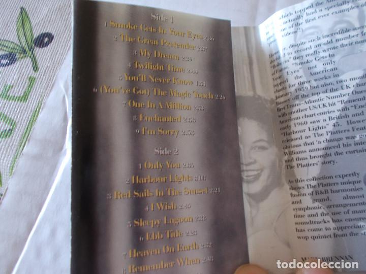 Casetes antiguos: THE PLATTERS. 18 CLASSIC TRACKS - Foto 2