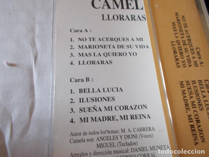 Casetes antiguos: CAMELA. LLORAR&Aacute;S - Foto 2