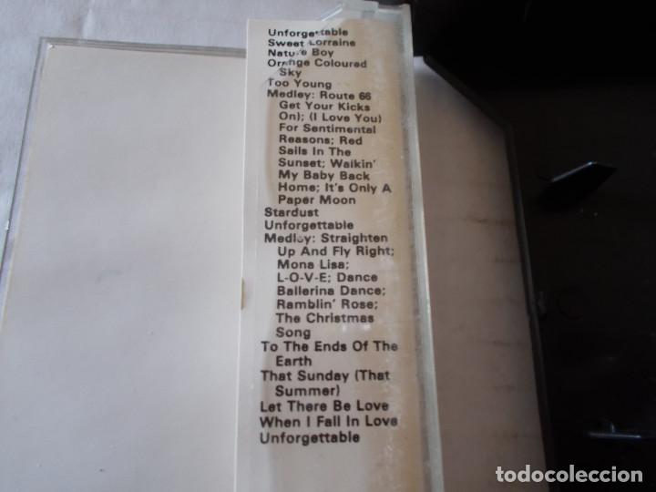 Casetes antiguos: JOHNNY MATHIS & NATALIE COLE. UNFORGETTABLE - Foto 2