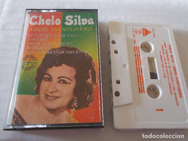 Casetes antiguos: CHELO SILVA, AMOR AVENTURERO - Foto 1