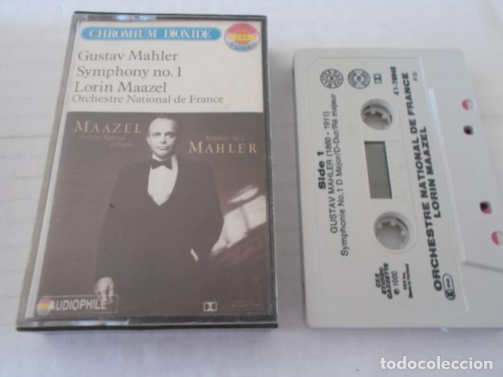 Casetes antiguos: GUSTAV MAHLER. SYMPHONY N&ordm; 1 - Foto 1