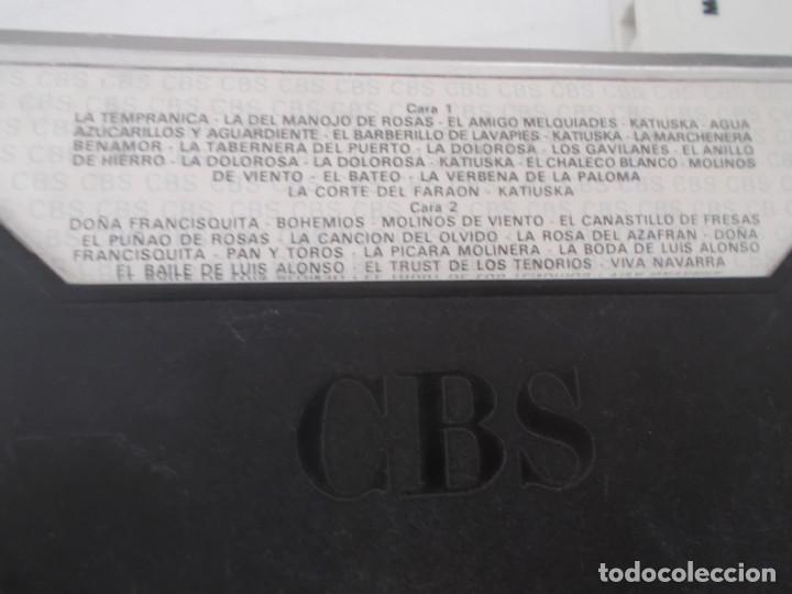 Casetes antiguos: MAS ZARZUELA. LUIS COBOS. - Foto 2