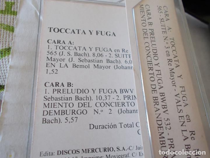 Casetes antiguos: BACH. TOCCATA Y FUGA - Foto 2