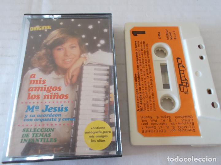 Casetes antiguos: M&ordf; JES&Uacute;S Y SU ACORDEON. A MIS AMIGOS LOS NI&Ntilde;OS