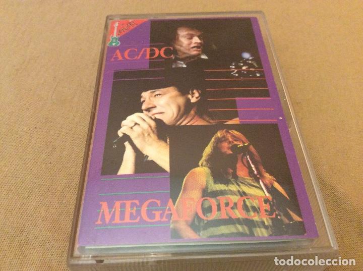 Casetes antiguos: AC/DC MEGAFORCE. Italy 1993. - Foto 1
