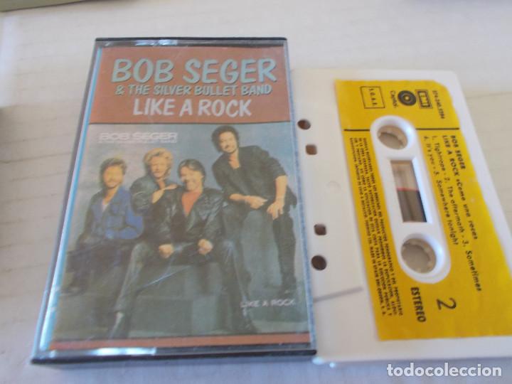 Casetes antiguos: BOB SEGER. LIKE A ROCK - Foto 1