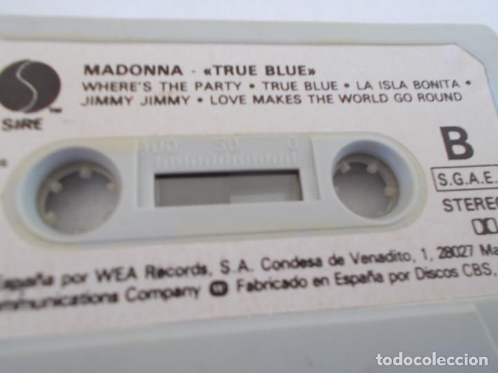 Casetes antiguos: MADONNA, TRUE BLUE - Foto 3