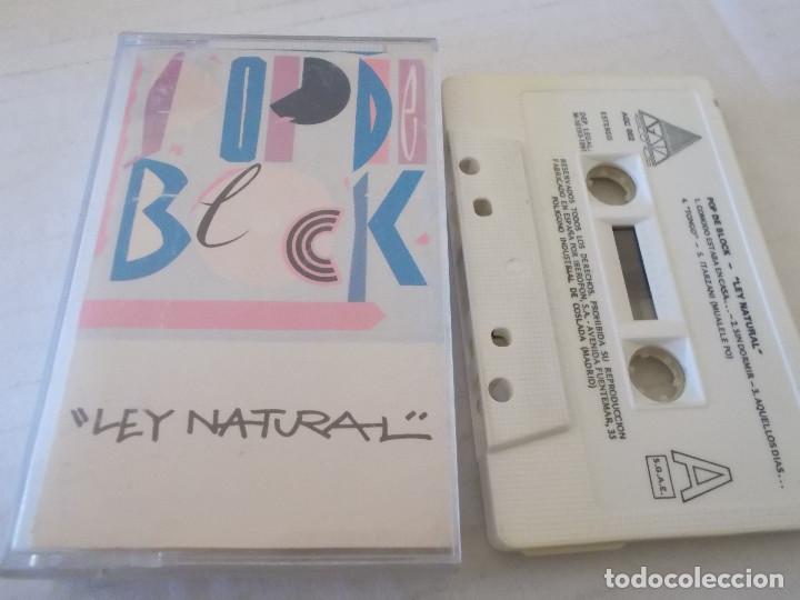 Casetes antiguos: POP DE BLOCK LEY NATURAL. - Foto 1
