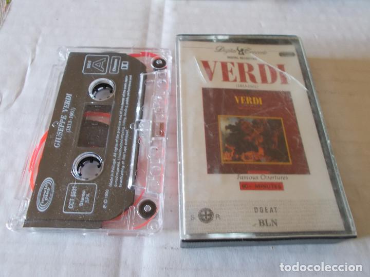 Casetes antiguos: VERDI, FAMOUS OVERTURES - Foto 1