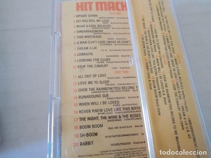 Casetes antiguos: HIT MACHINE DIANA ROSS / HOT CHOCOLATE / UB40 - Foto 2