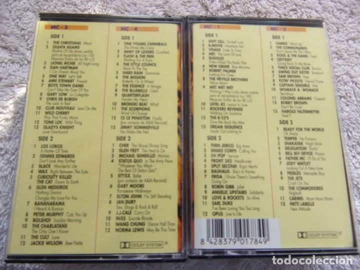 Casetes antiguos: LOS 100 MAYORES &Eacute;XITOS DE LOS 80 - 4 Casetes- Arcade - Foto 2