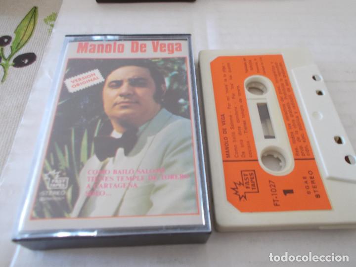 Casetes antiguos: MANOLO DE VEGA. - Foto 1