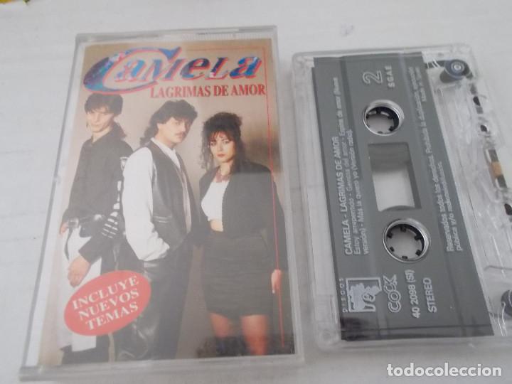 Casetes antiguos: CAMELA. LAGRIMAS DE AMOR. - Foto 1