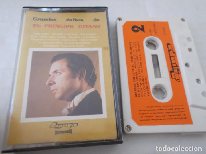 Casetes antiguos: GRANDES EXITOS DE EL PRINCIPE GITANO. - Foto 1