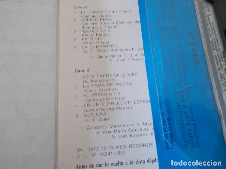 Casetes antiguos: LA EPOCA PRODIGIOSA, EN FORMA, CEREZO ROSA, MAMBO - Foto 2
