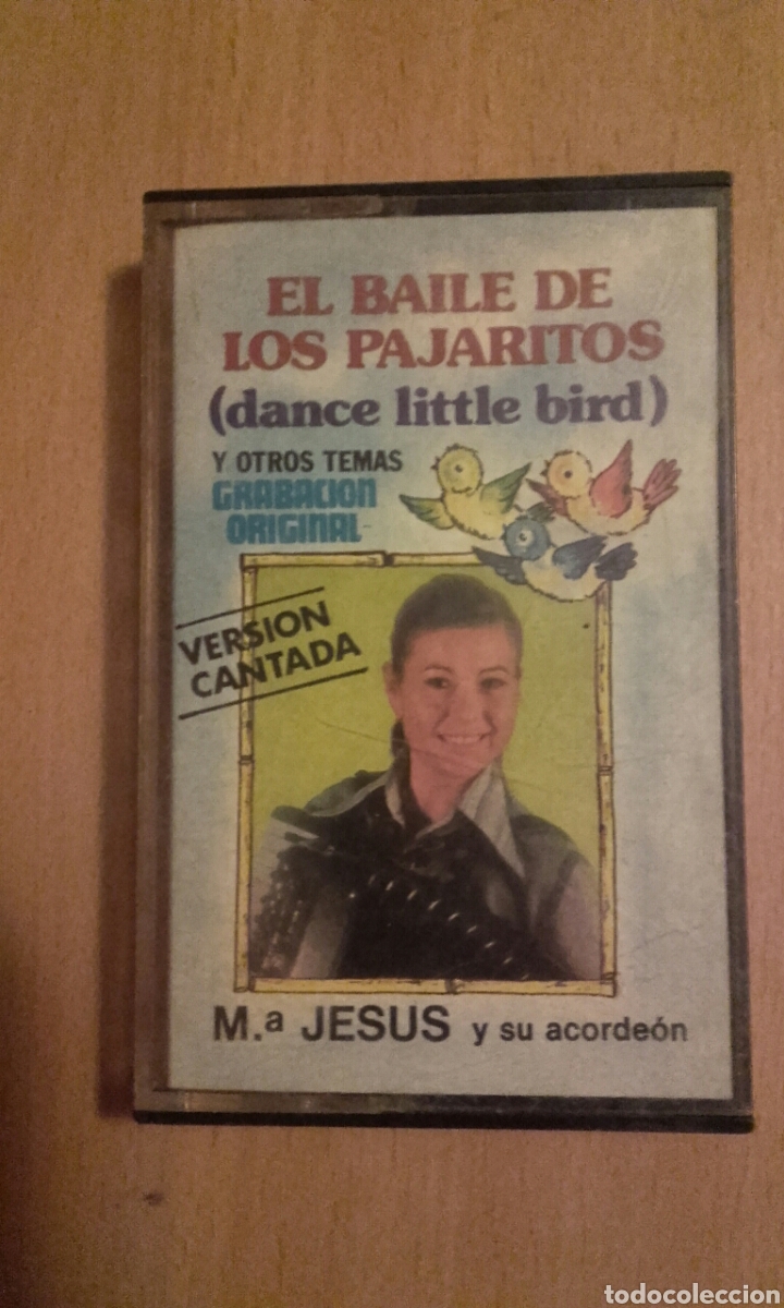 Casetes antiguos: MAR&Iacute;A JES&Uacute;S Y SU ACORDE&Oacute;N. EL BAILE DE LOS PAJARITOS. OLYMPO 1981