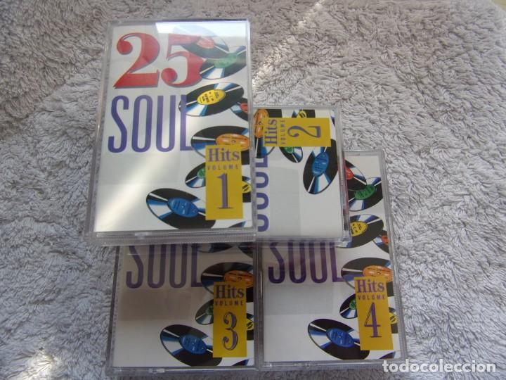 Casetes antiguos: 100 soul hits - 4 cassette set - - Foto 2