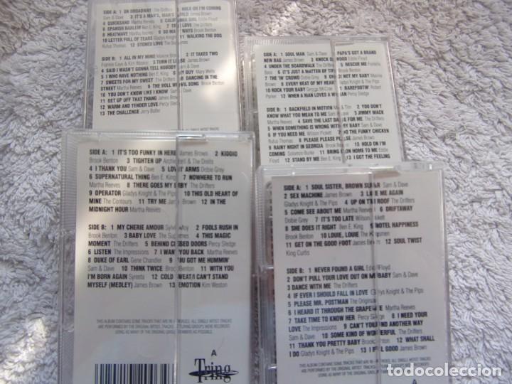 Casetes antiguos: 100 soul hits - 4 cassette set - - Foto 4